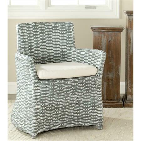 SAFAVIEH Renee Arm Chair Grey FOX6500A